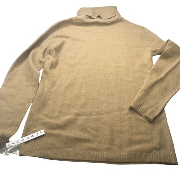 Rosanna Women's Sweater Turtle Neck Size Small Tan New With Tags - Picture 2 of 12